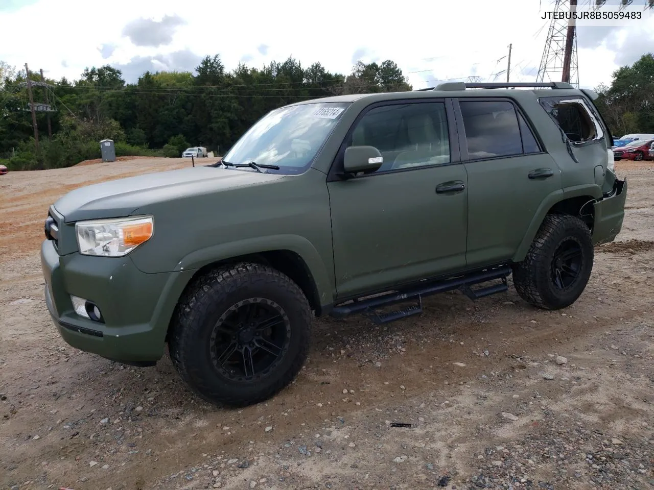 2011 Toyota 4Runner Sr5 VIN: JTEBU5JR8B5059483 Lot: 74305084