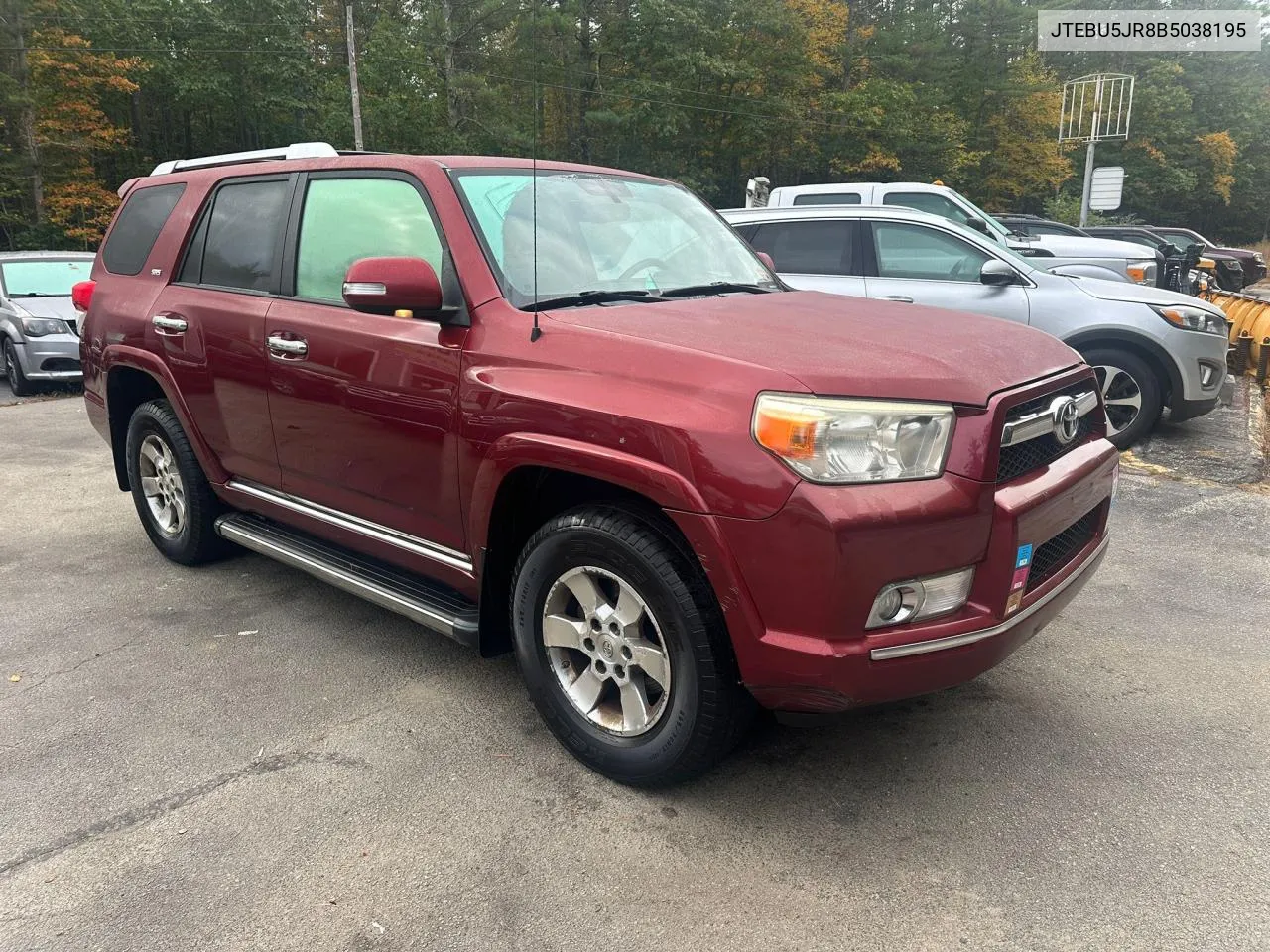 2011 Toyota 4Runner Sr5 VIN: JTEBU5JR8B5038195 Lot: 74592434