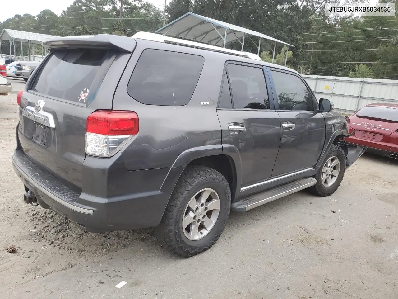 2011 Toyota 4Runner Sr5 VIN: JTEBU5JRXB5034536 Lot: 74923624