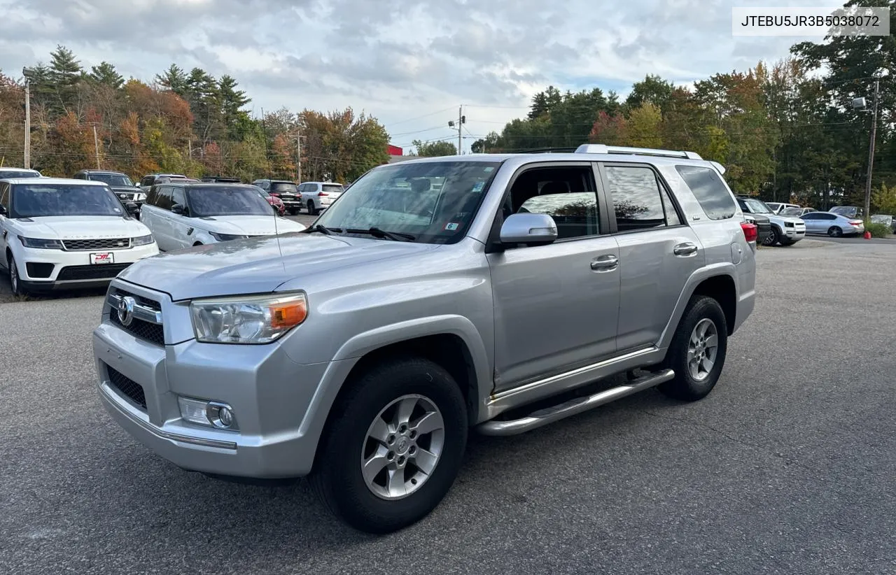 2011 Toyota 4Runner Sr5 VIN: JTEBU5JR3B5038072 Lot: 75022244