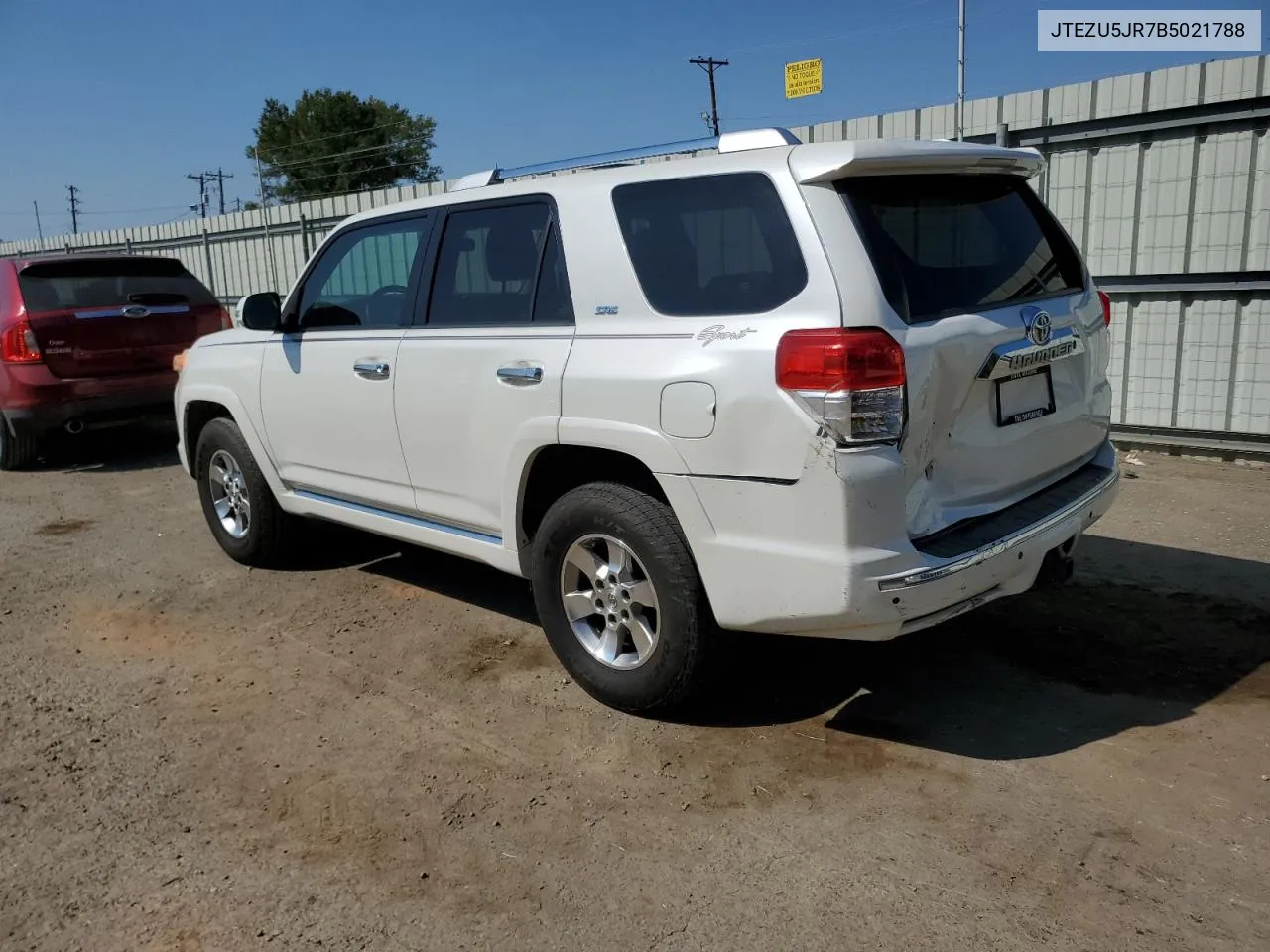 2011 Toyota 4Runner Sr5 VIN: JTEZU5JR7B5021788 Lot: 75594344