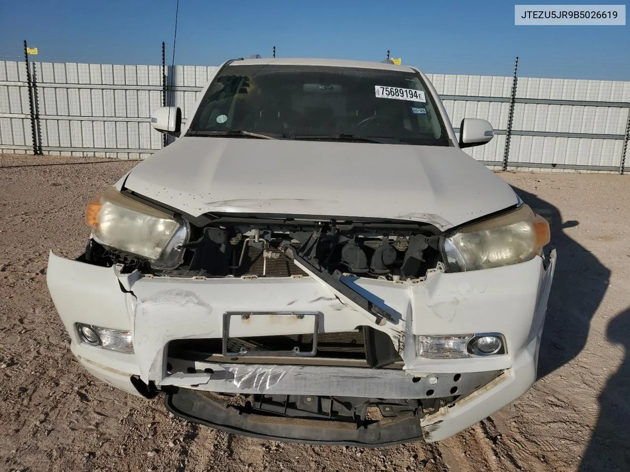 JTEZU5JR9B5026619 2011 Toyota 4Runner Sr5