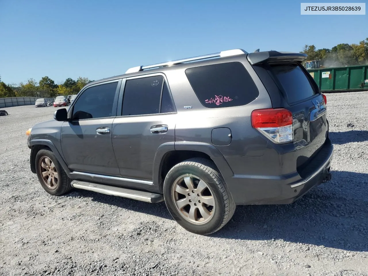 2011 Toyota 4Runner Sr5 VIN: JTEZU5JR3B5028639 Lot: 75717574