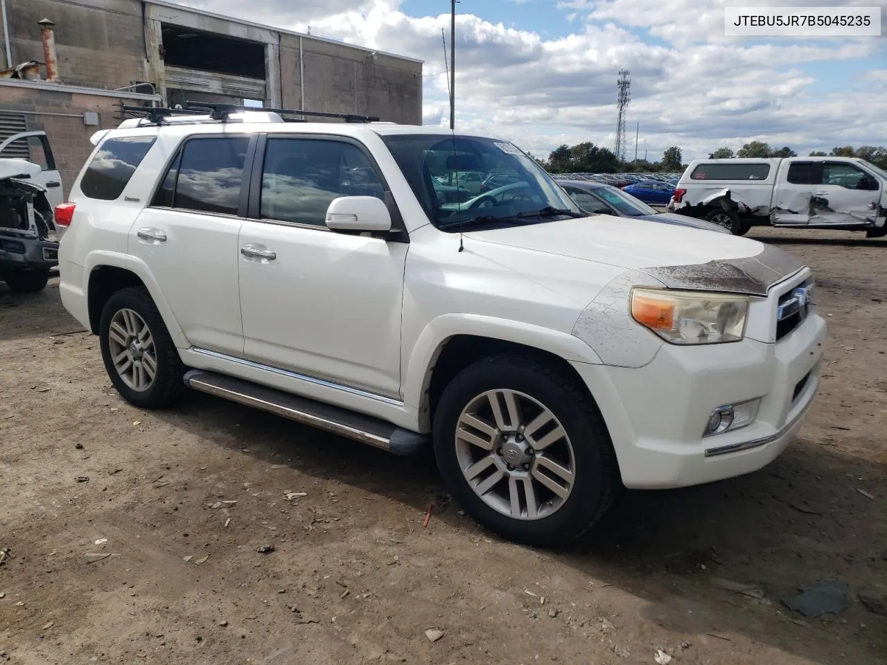 2011 Toyota 4Runner Sr5 VIN: JTEBU5JR7B5045235 Lot: 76120554