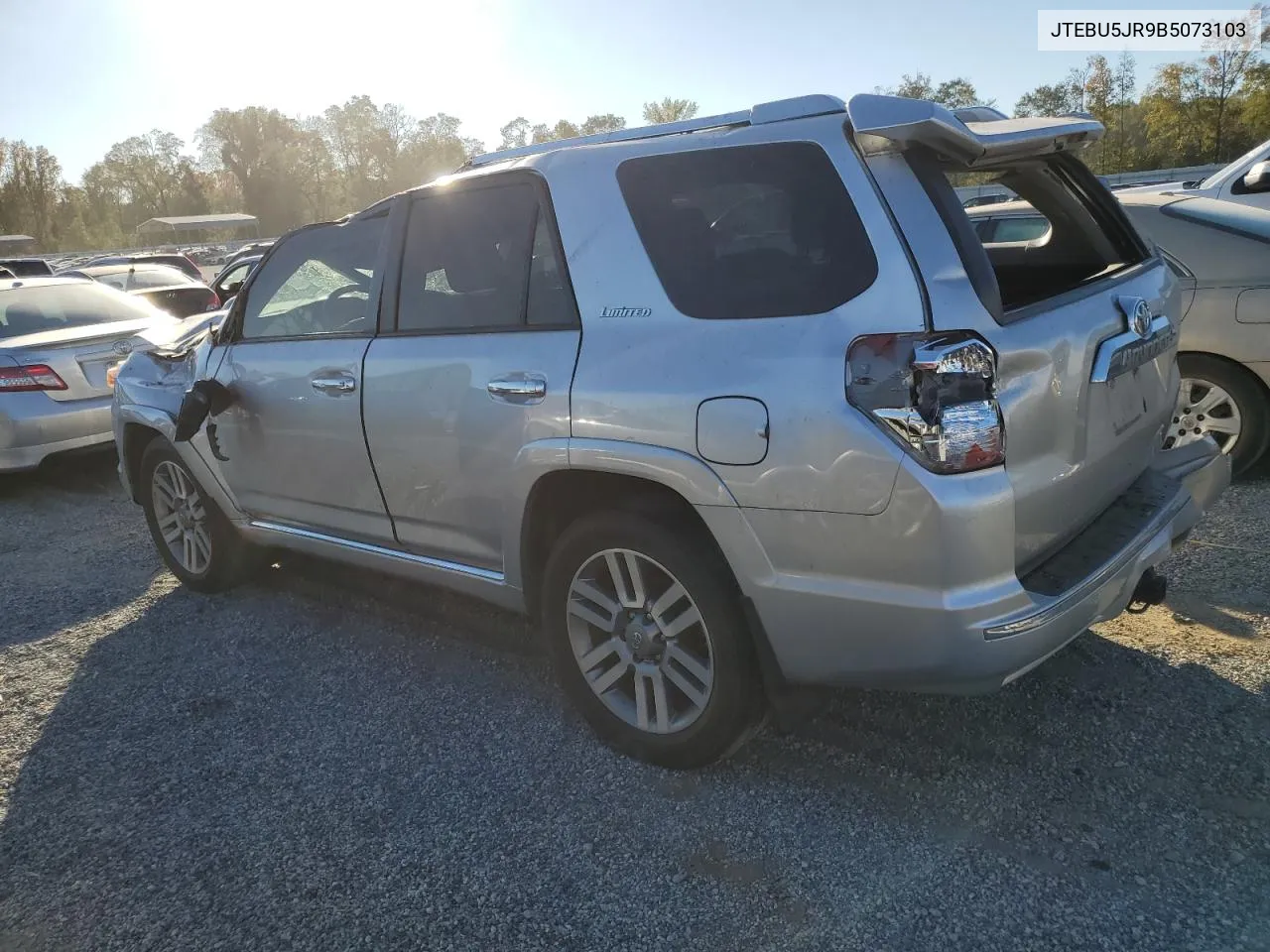 2011 Toyota 4Runner Sr5 VIN: JTEBU5JR9B5073103 Lot: 76152044