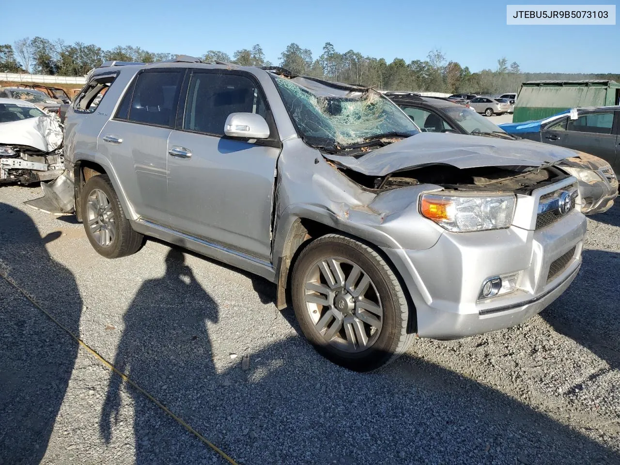 2011 Toyota 4Runner Sr5 VIN: JTEBU5JR9B5073103 Lot: 76152044