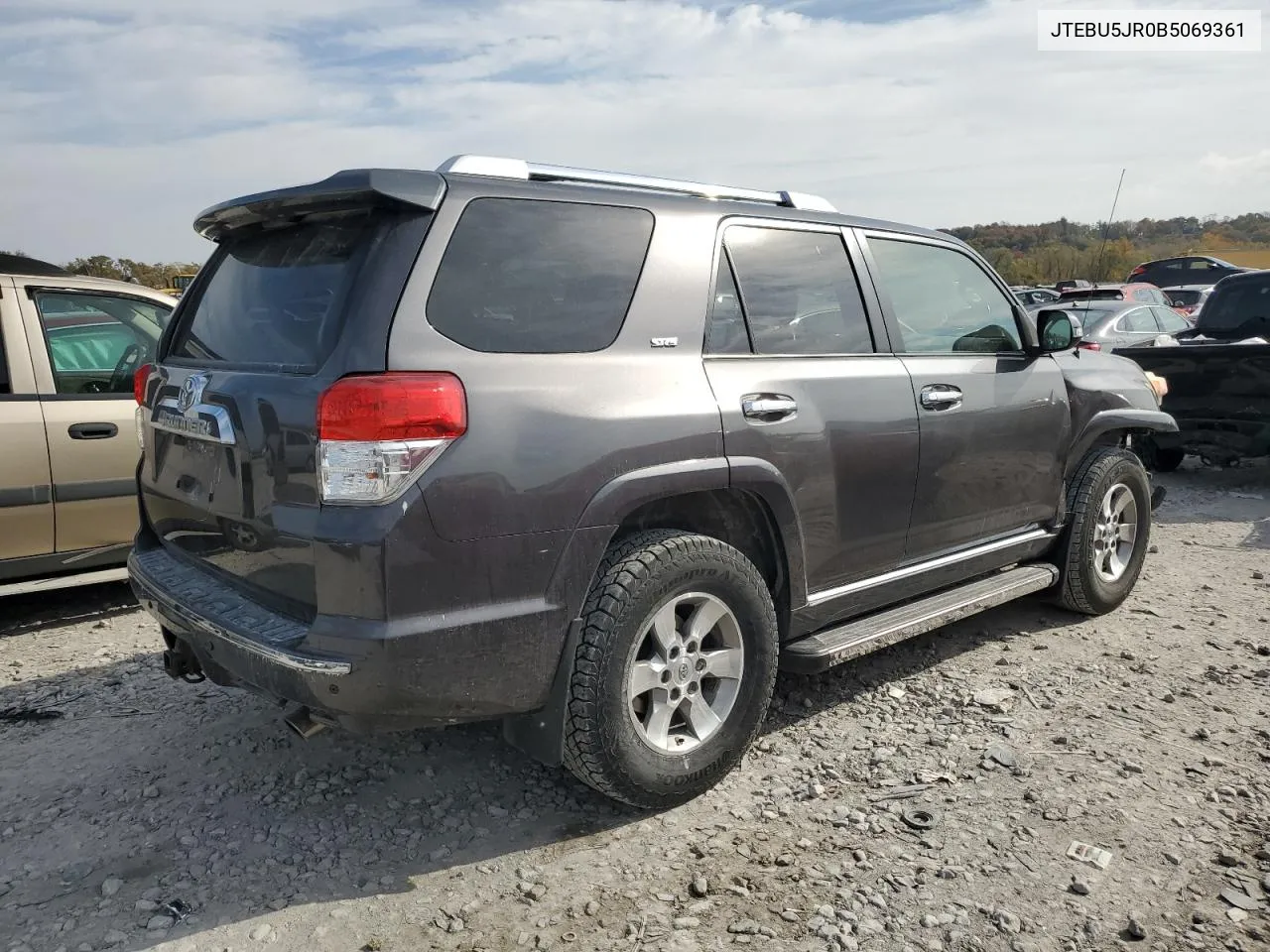 2011 Toyota 4Runner Sr5 VIN: JTEBU5JR0B5069361 Lot: 77697694