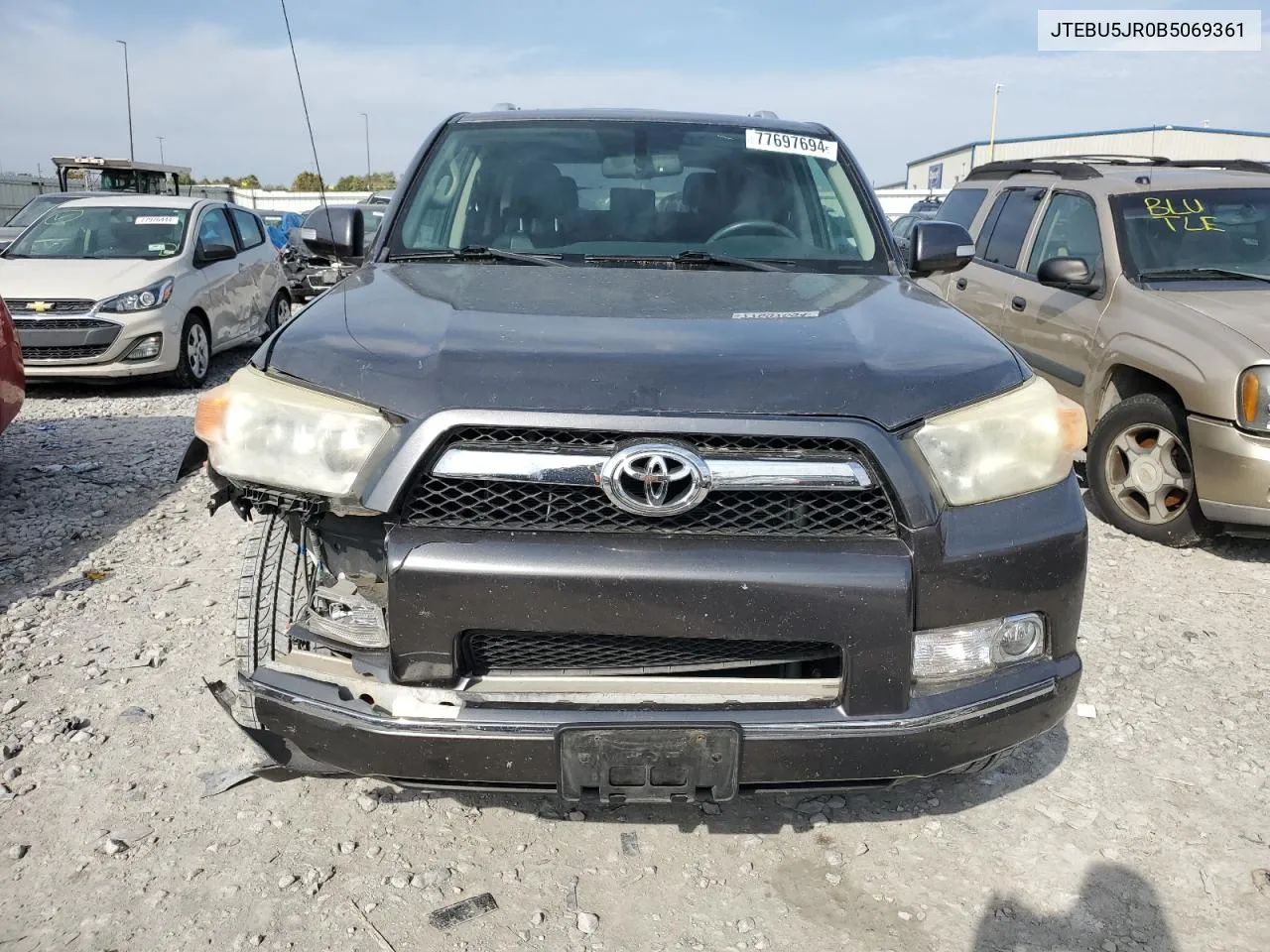 2011 Toyota 4Runner Sr5 VIN: JTEBU5JR0B5069361 Lot: 77697694