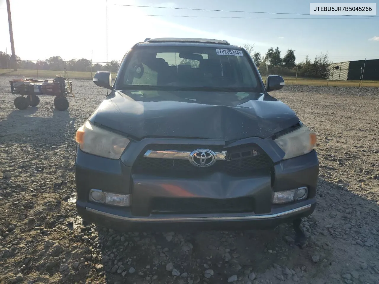 2011 Toyota 4Runner Sr5 VIN: JTEBU5JR7B5045266 Lot: 78236344