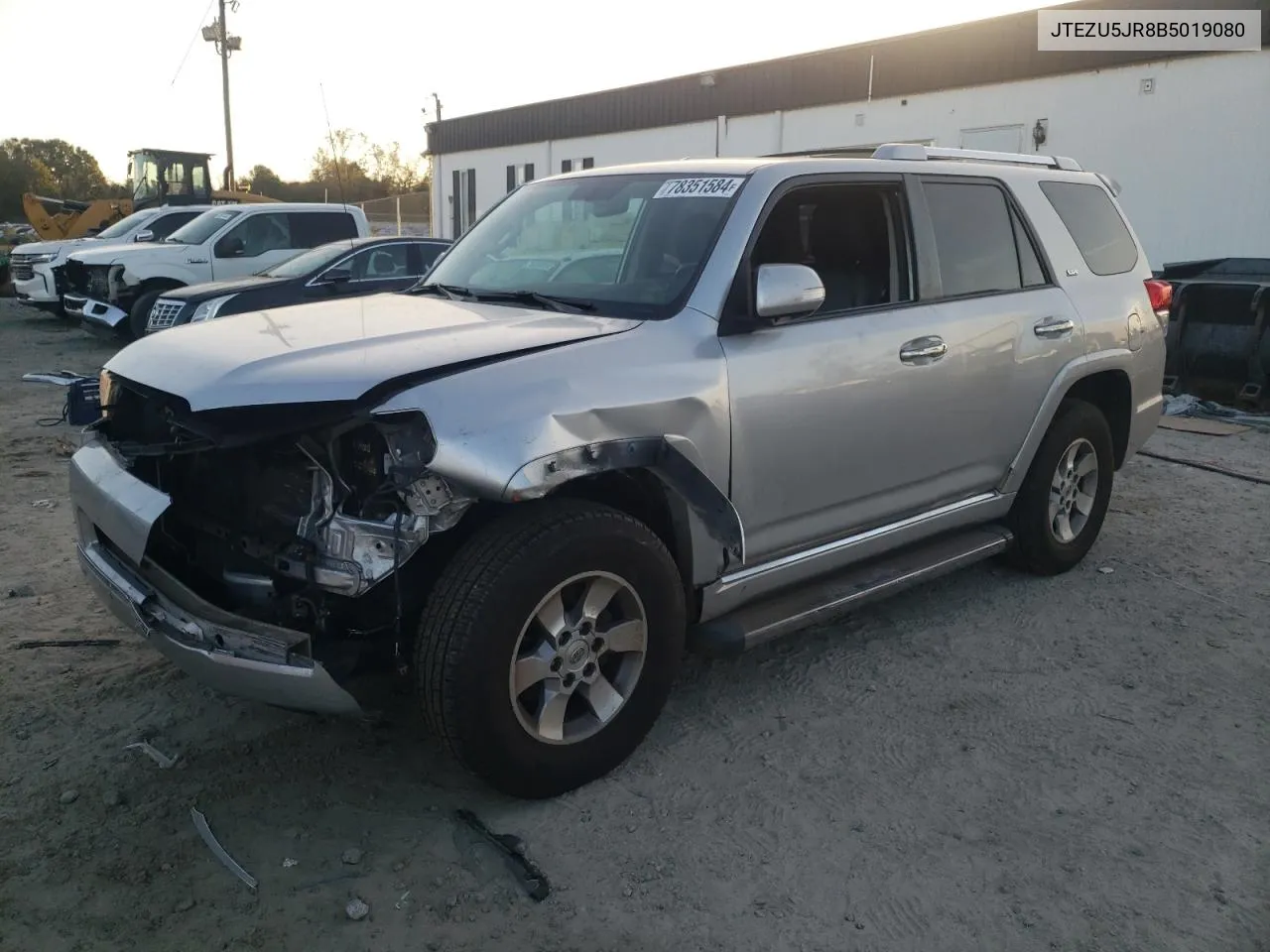 2011 Toyota 4Runner Sr5 VIN: JTEZU5JR8B5019080 Lot: 78351584