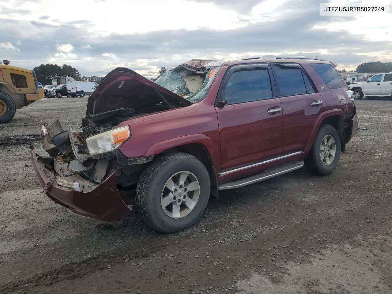 2011 Toyota 4Runner Sr5 VIN: JTEZU5JR7B5027249 Lot: 79192404