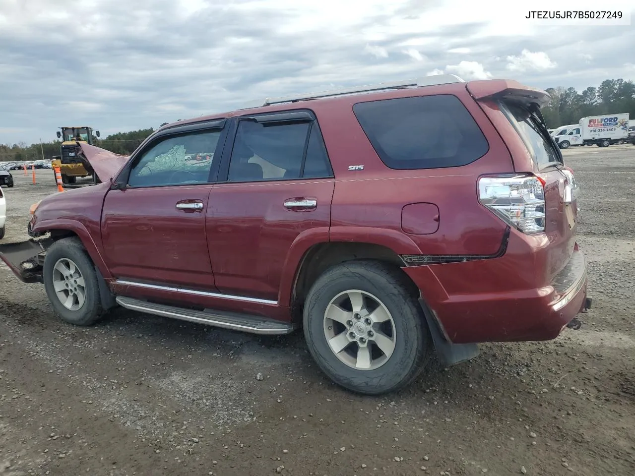 2011 Toyota 4Runner Sr5 VIN: JTEZU5JR7B5027249 Lot: 79192404