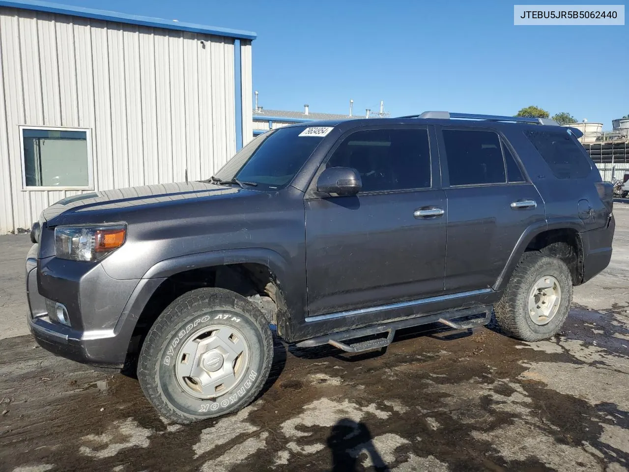 2011 Toyota 4Runner Sr5 VIN: JTEBU5JR5B5062440 Lot: 79634954