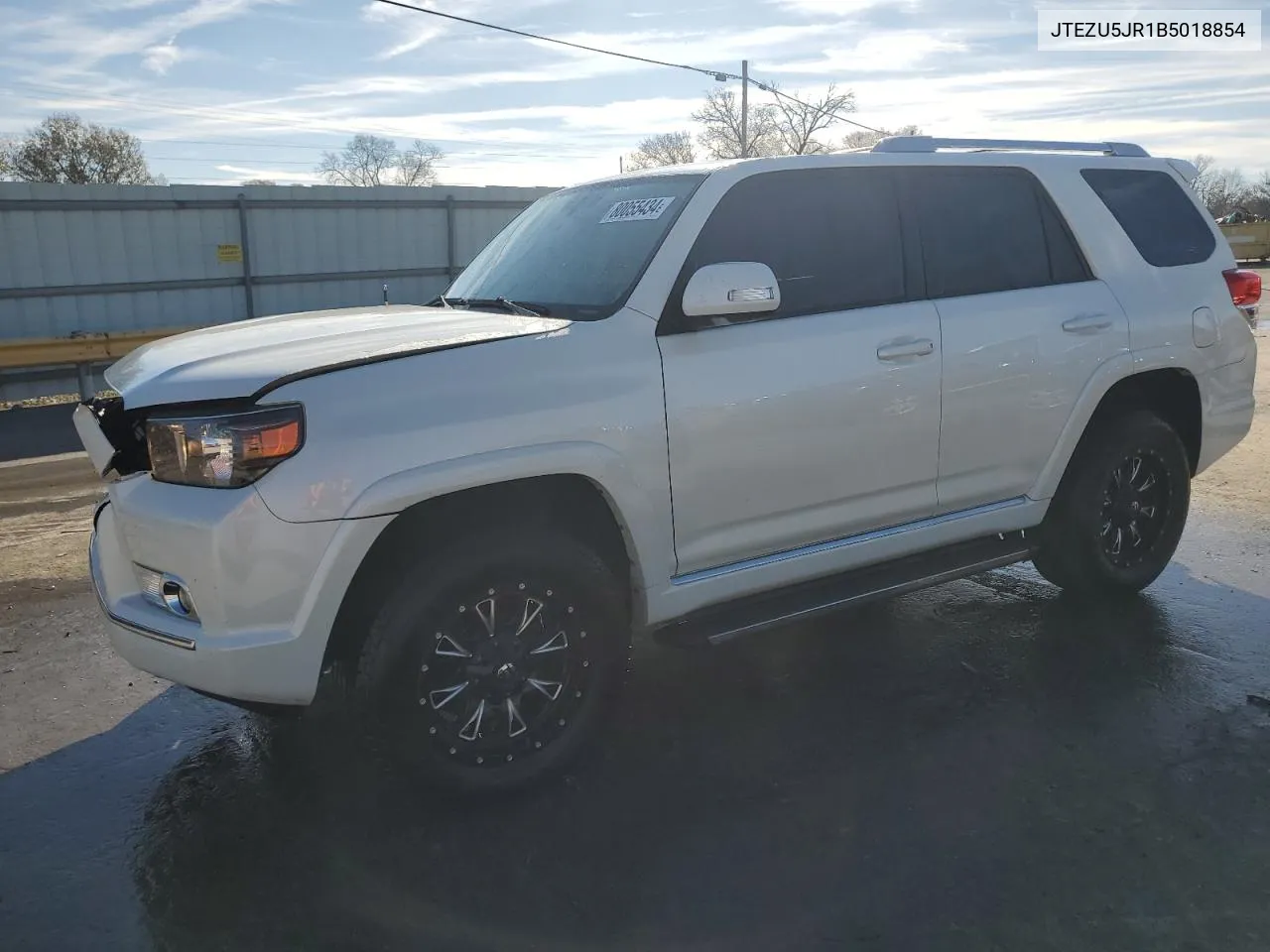 2011 Toyota 4Runner Sr5 VIN: JTEZU5JR1B5018854 Lot: 80055434