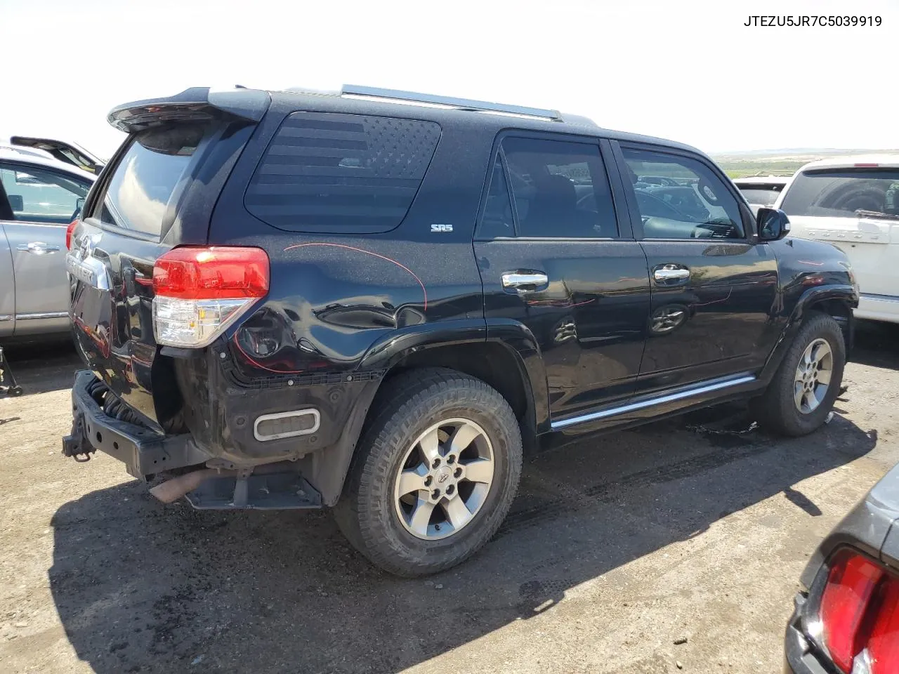 2012 Toyota 4Runner Sr5 VIN: JTEZU5JR7C5039919 Lot: 65652684