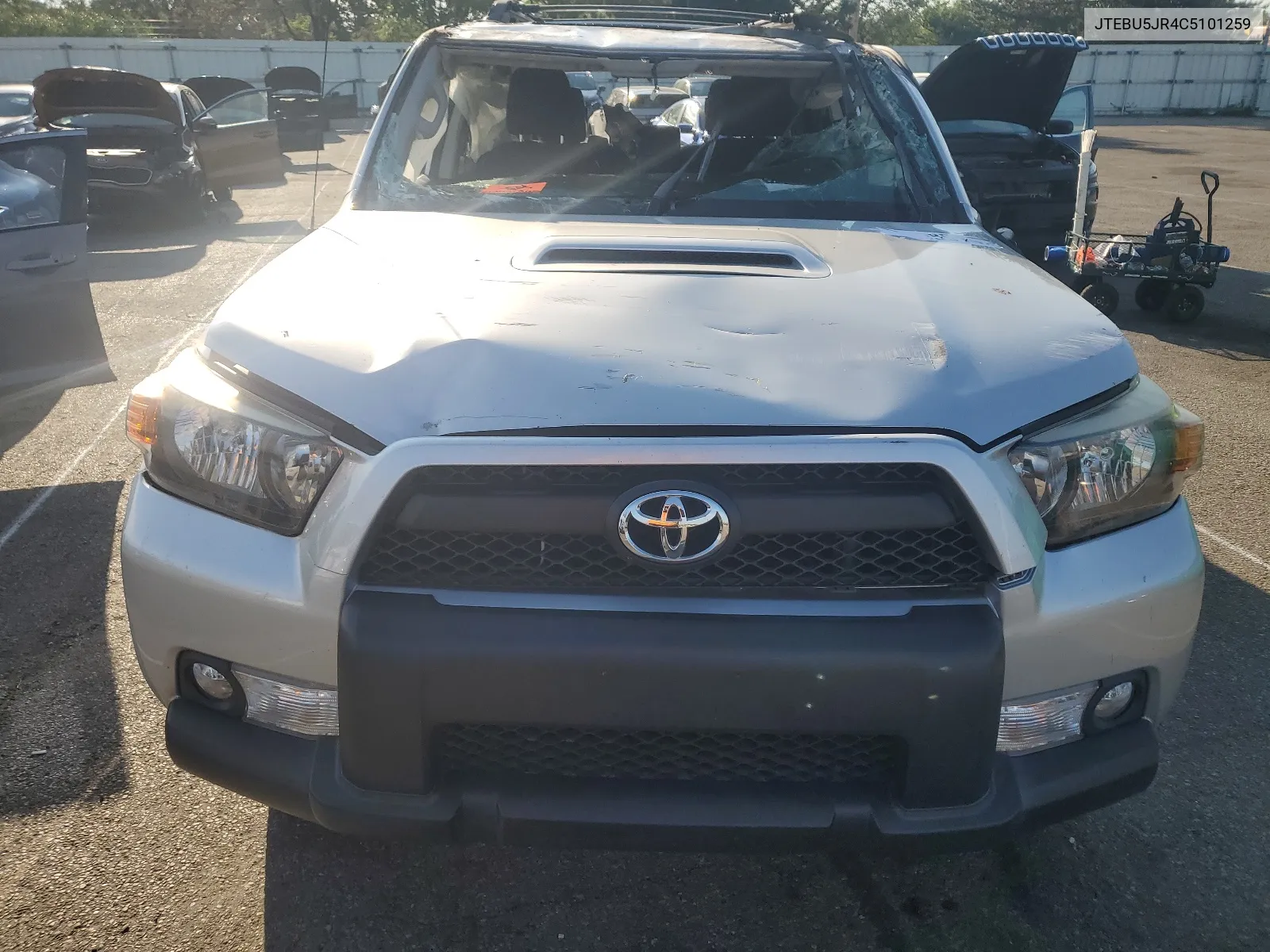 2012 Toyota 4Runner Sr5 VIN: JTEBU5JR4C5101259 Lot: 66746204