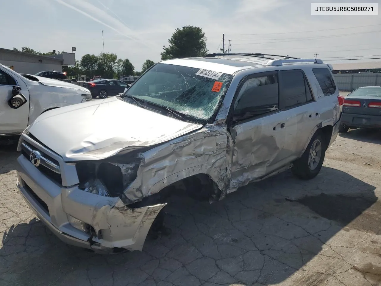 2012 Toyota 4Runner Sr5 VIN: JTEBU5JR8C5080271 Lot: 68522714