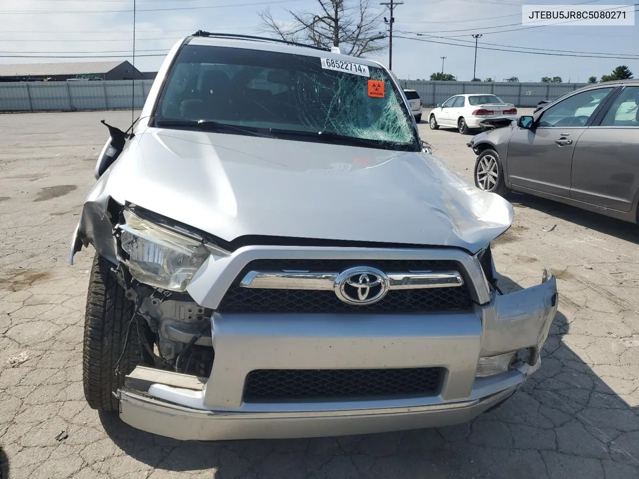 2012 Toyota 4Runner Sr5 VIN: JTEBU5JR8C5080271 Lot: 68522714