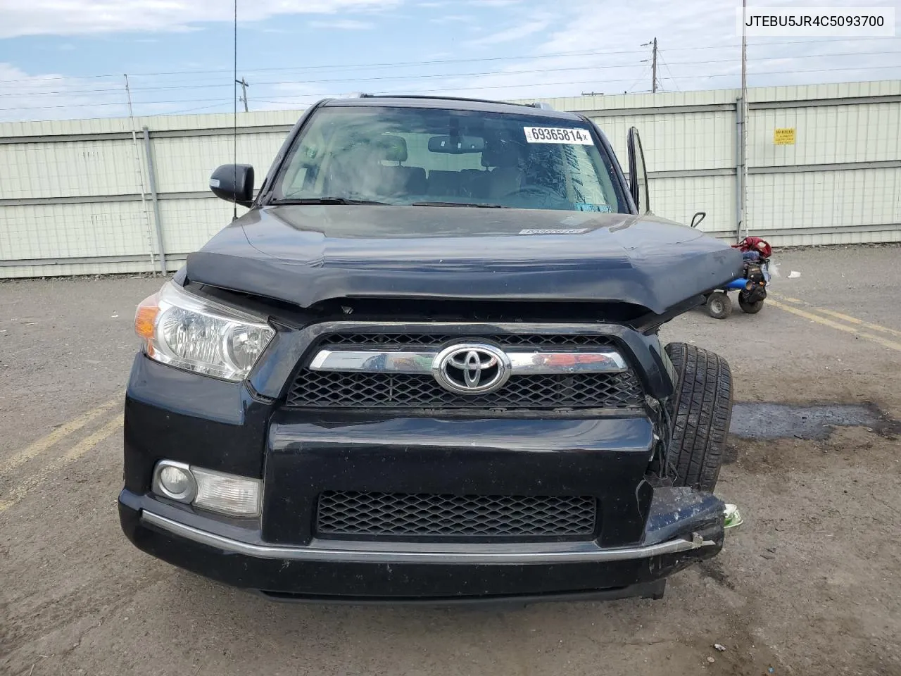 2012 Toyota 4Runner Sr5 VIN: JTEBU5JR4C5093700 Lot: 69365814