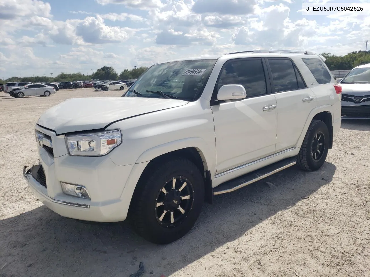 2012 Toyota 4Runner Sr5 VIN: JTEZU5JR7C5042626 Lot: 70494914