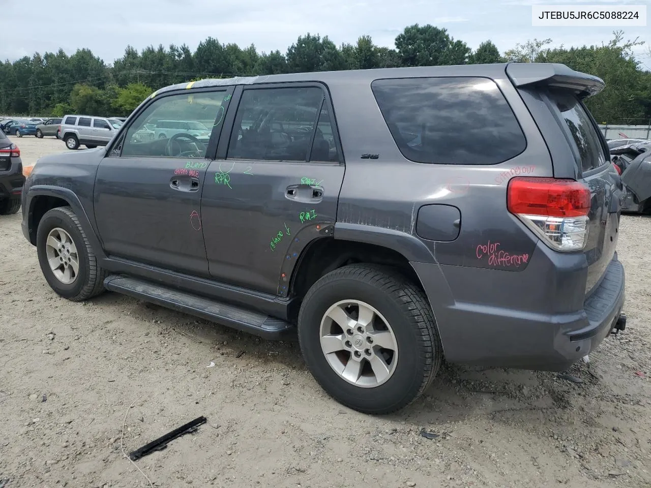 2012 Toyota 4Runner Sr5 VIN: JTEBU5JR6C5088224 Lot: 70994234