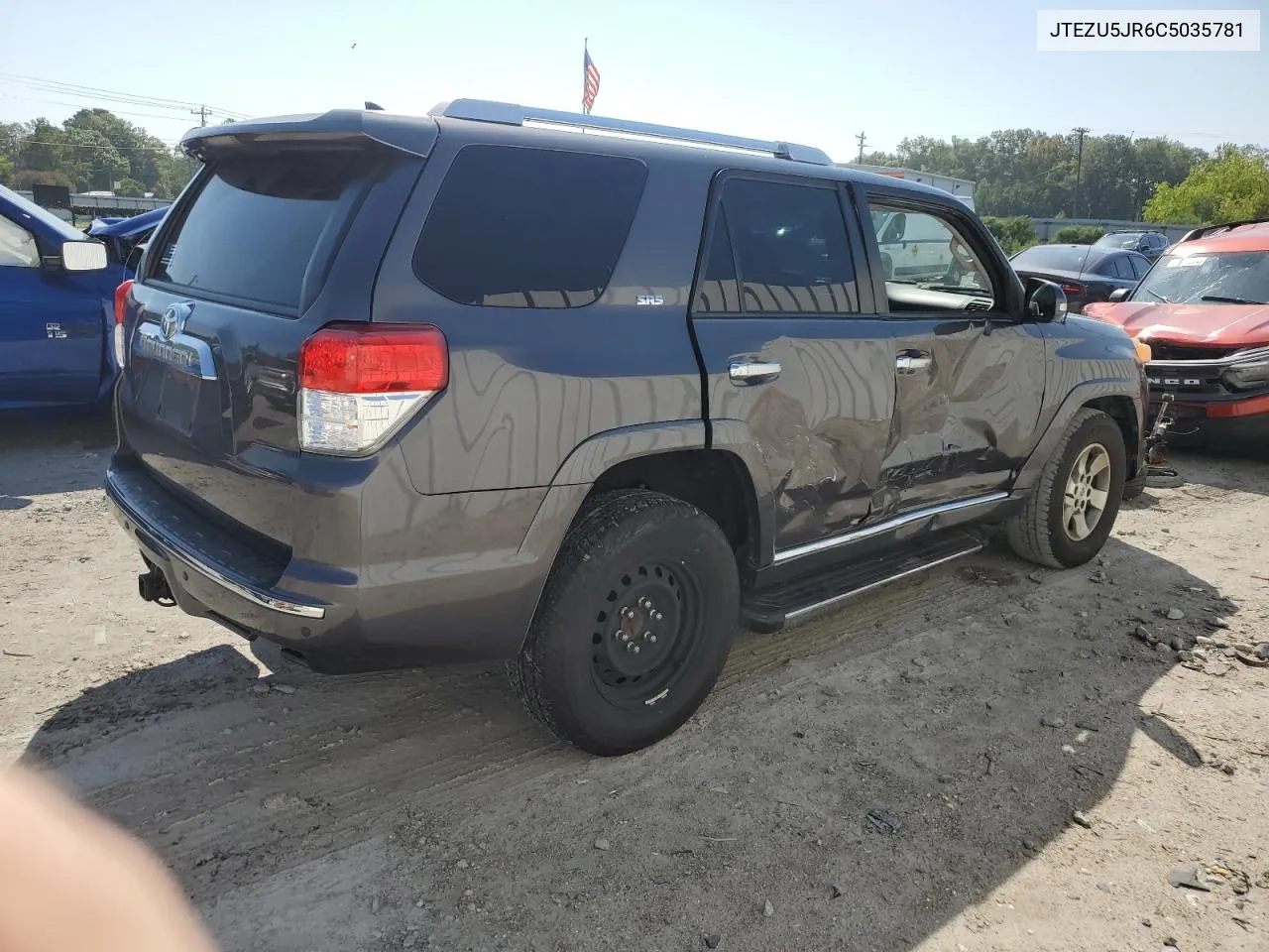 2012 Toyota 4Runner Sr5 VIN: JTEZU5JR6C5035781 Lot: 72099394