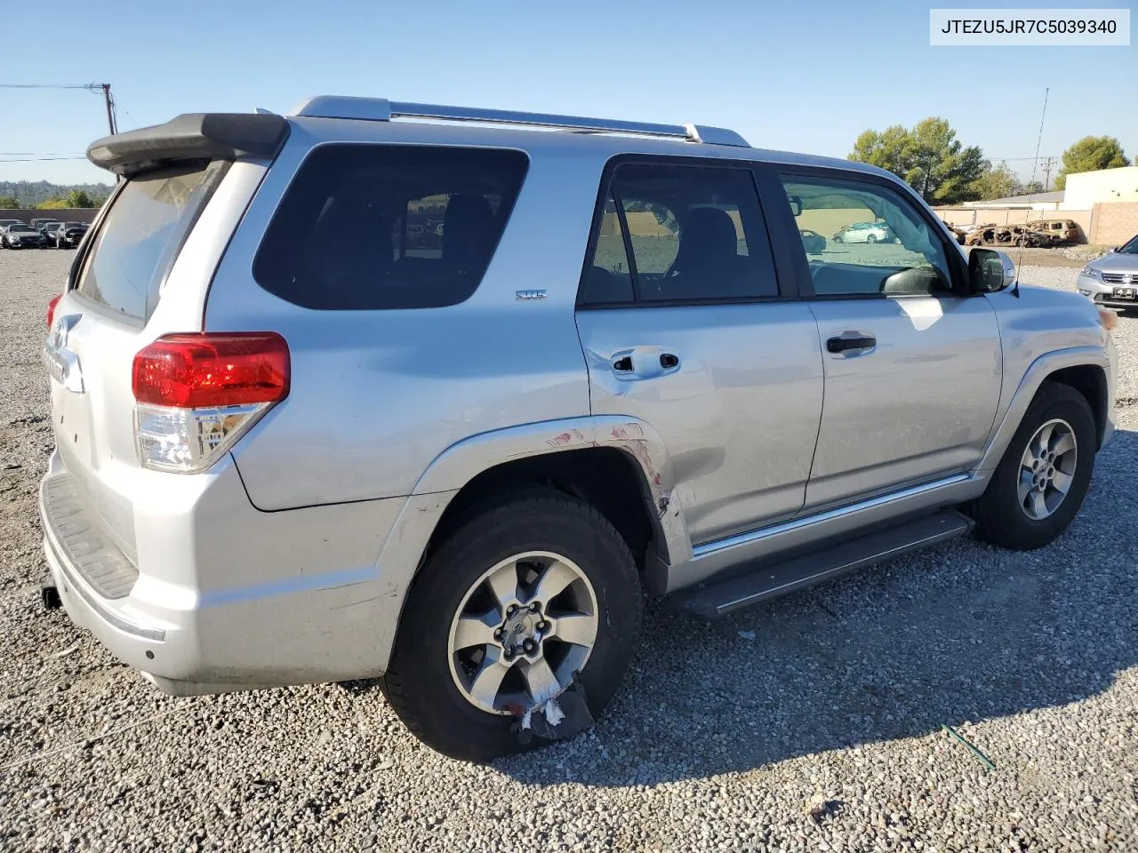 JTEZU5JR7C5039340 2012 Toyota 4Runner Sr5