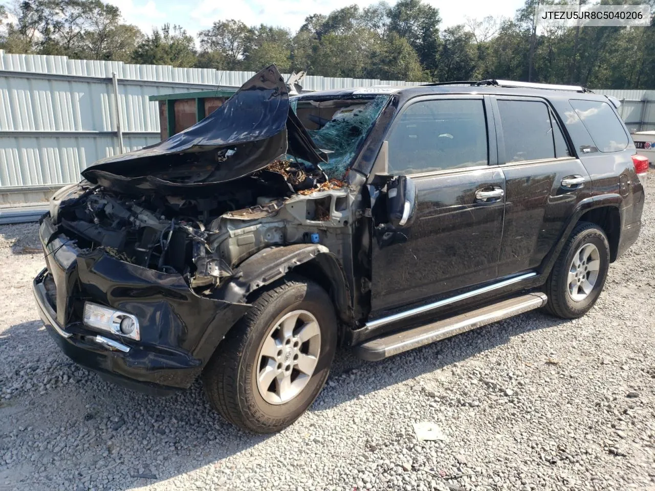 2012 Toyota 4Runner Sr5 VIN: JTEZU5JR8C5040206 Lot: 74386544