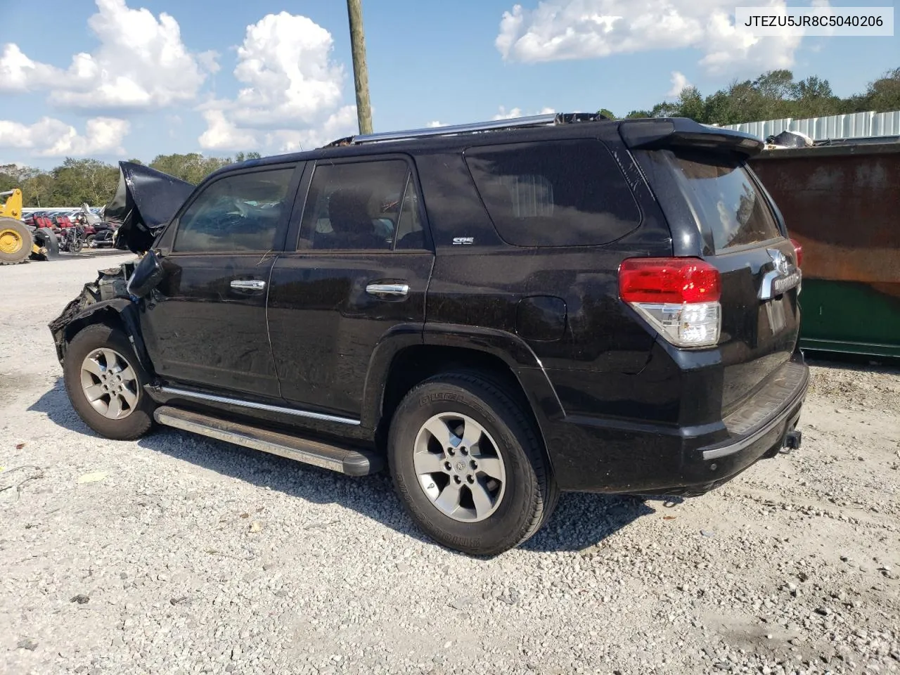 2012 Toyota 4Runner Sr5 VIN: JTEZU5JR8C5040206 Lot: 74386544