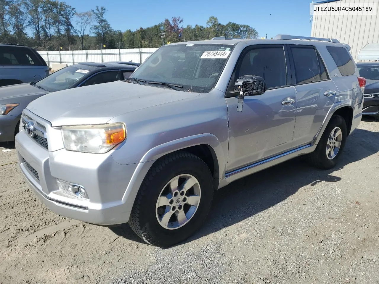 2012 Toyota 4Runner Sr5 VIN: JTEZU5JR4C5045189 Lot: 76798444