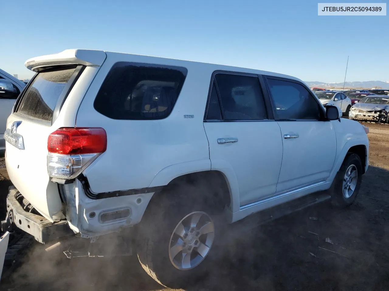 2012 Toyota 4Runner Sr5 VIN: JTEBU5JR2C5094389 Lot: 77351544