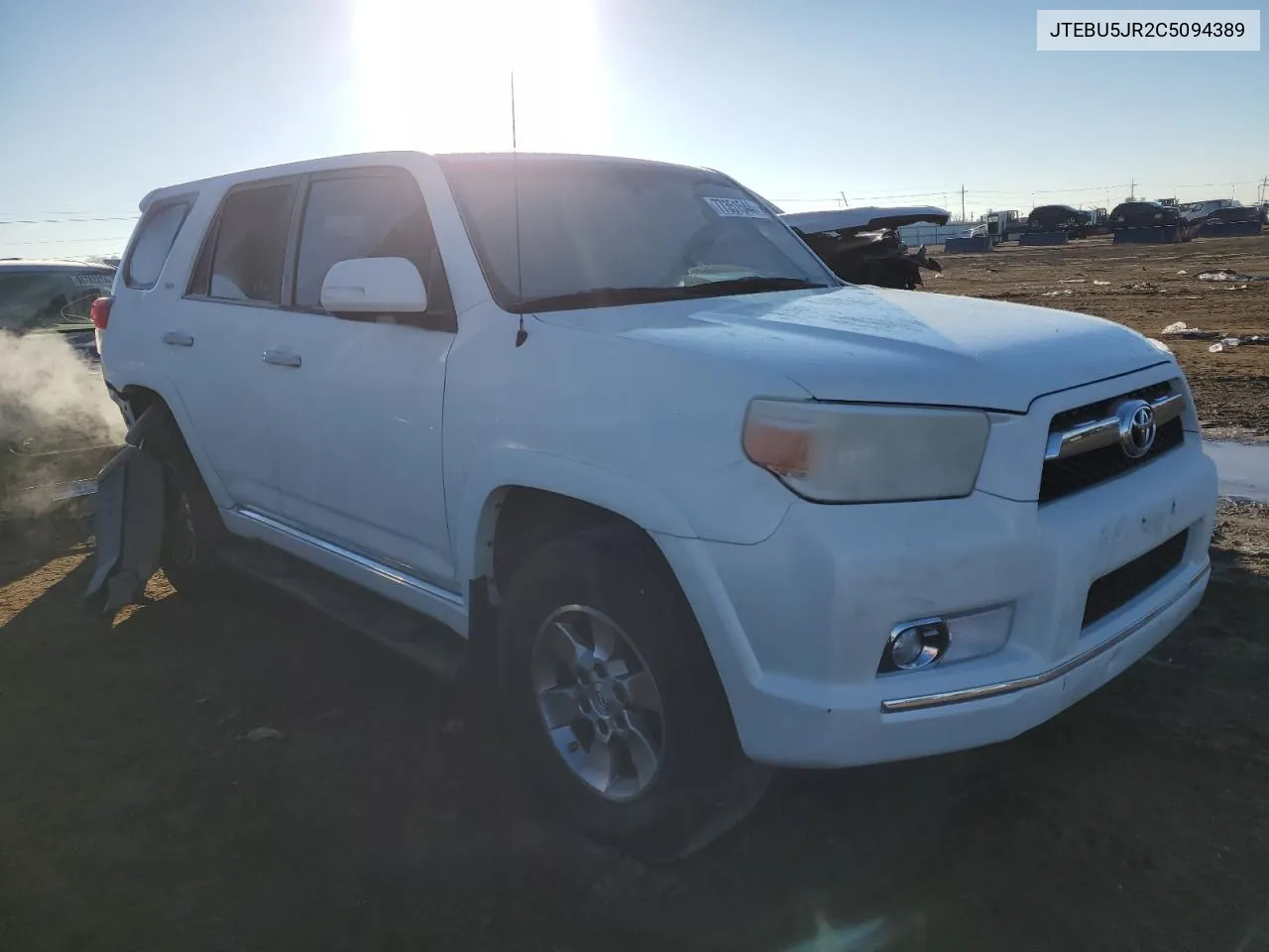 2012 Toyota 4Runner Sr5 VIN: JTEBU5JR2C5094389 Lot: 77351544