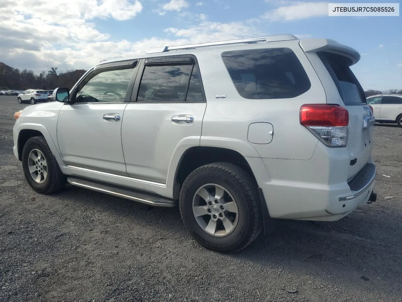 2012 Toyota 4Runner Sr5 VIN: JTEBU5JR7C5085526 Lot: 80035154