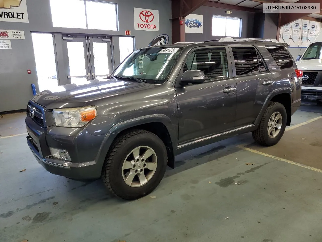 2012 Toyota 4Runner Sr5 VIN: JTEBU5JR7C5103930 Lot: 80916054