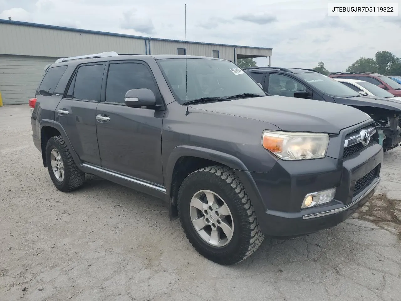 2013 Toyota 4Runner Sr5 VIN: JTEBU5JR7D5119322 Lot: 56694234