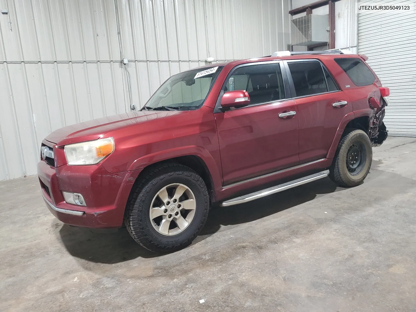 2013 Toyota 4Runner Sr5 VIN: JTEZU5JR3D5049123 Lot: 61415454