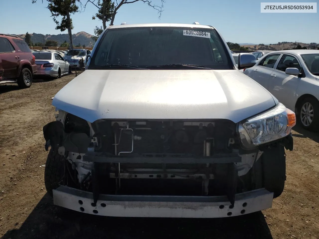 2013 Toyota 4Runner Sr5 VIN: JTEZU5JR5D5053934 Lot: 63923084