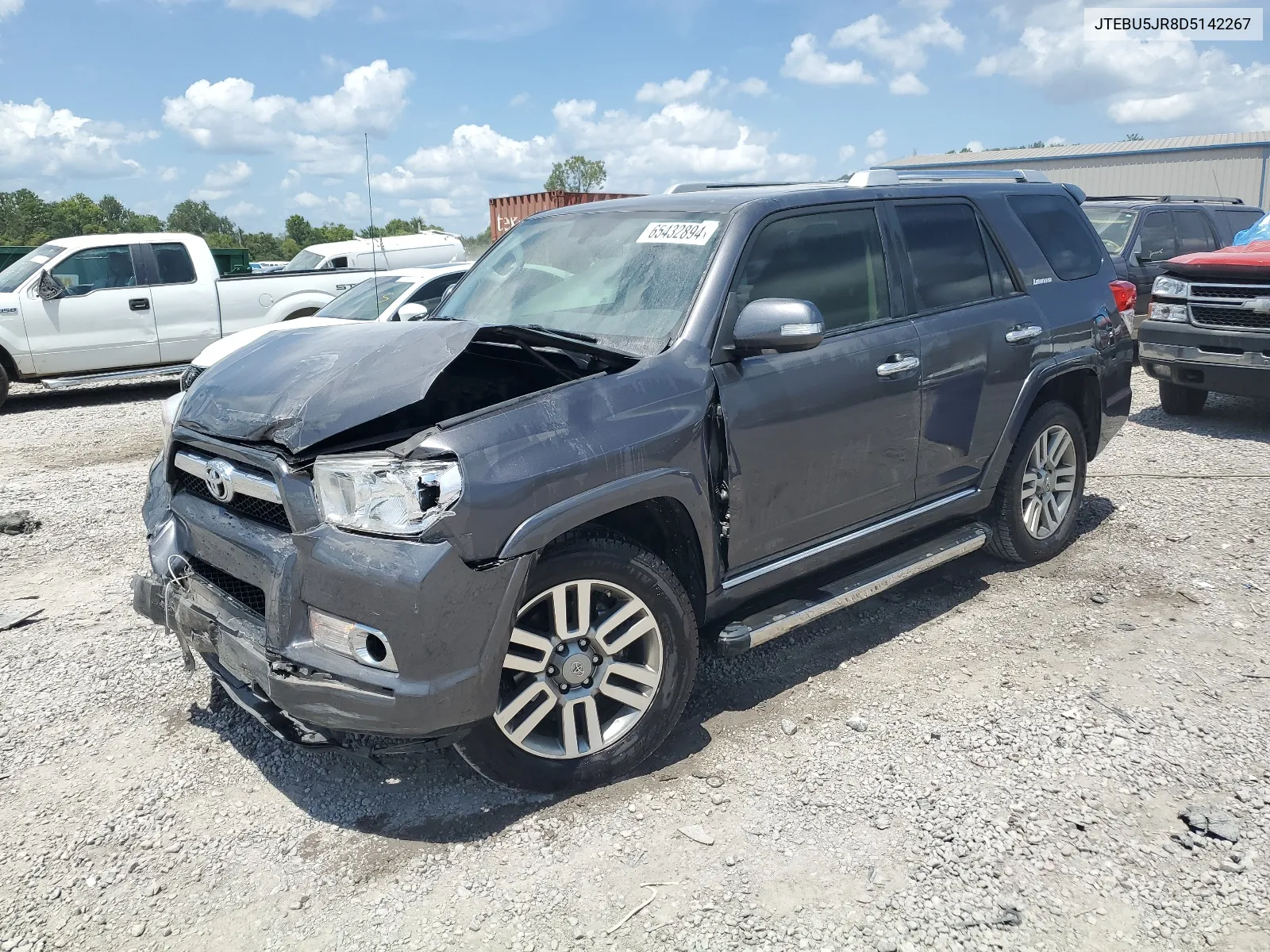 2013 Toyota 4Runner Sr5 VIN: JTEBU5JR8D5142267 Lot: 65432894