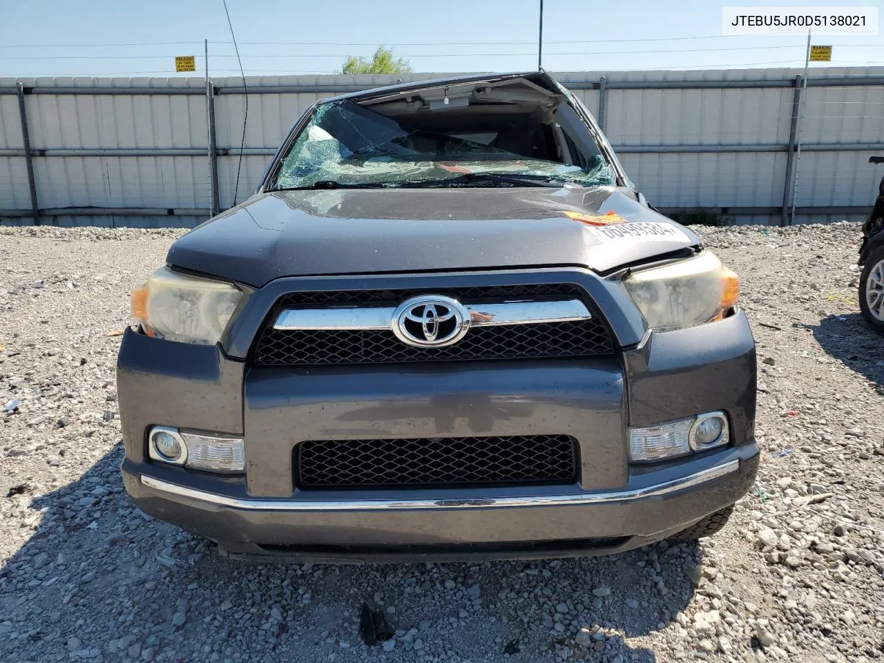 2013 Toyota 4Runner Sr5 VIN: JTEBU5JR0D5138021 Lot: 66499584