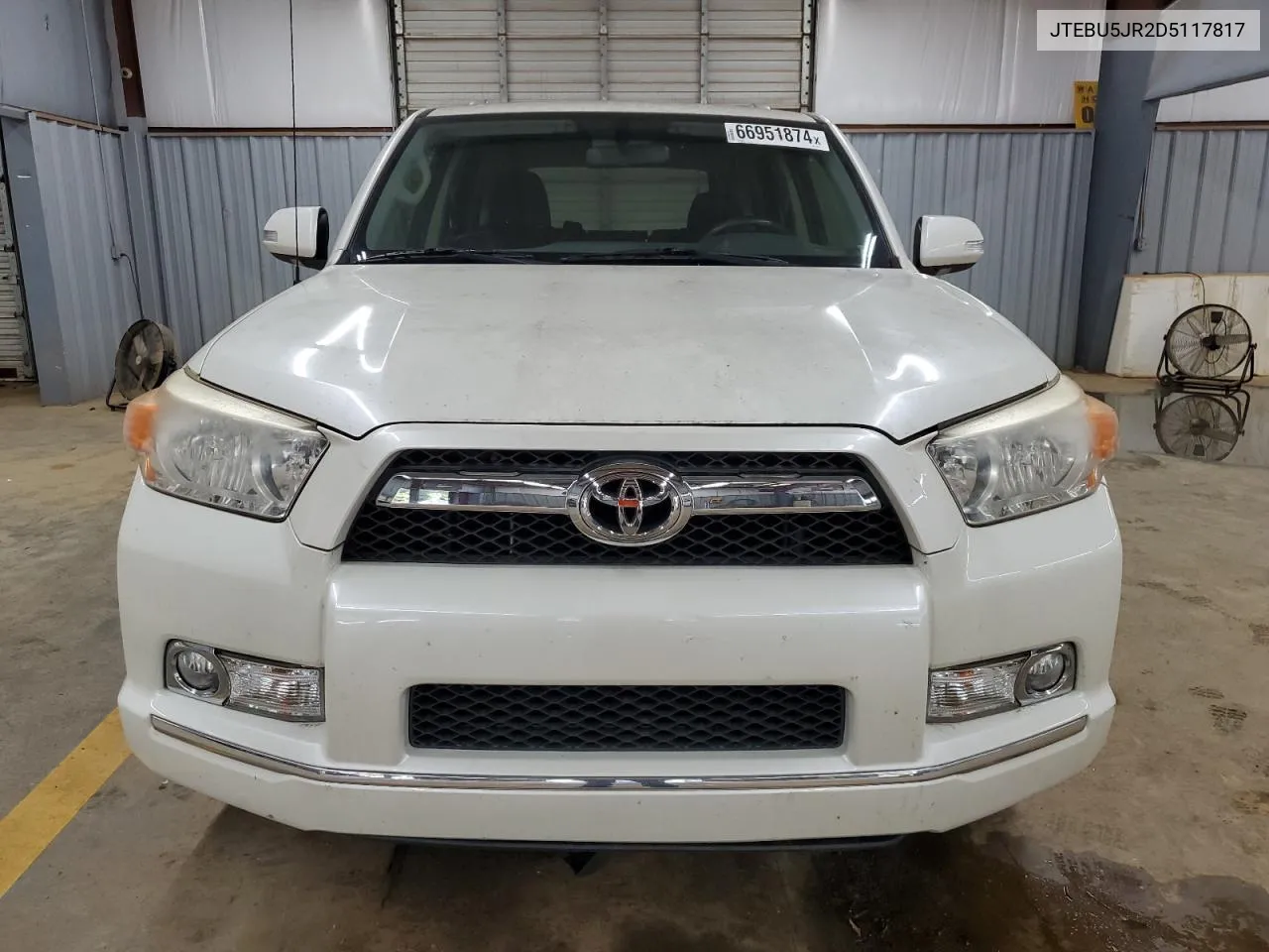 2013 Toyota 4Runner Sr5 VIN: JTEBU5JR2D5117817 Lot: 66951874