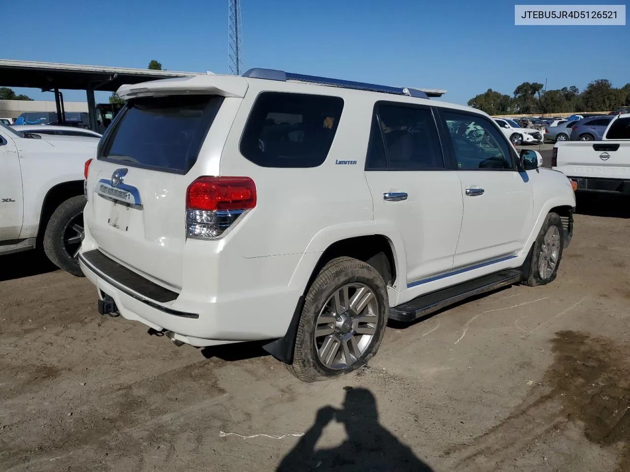 2013 Toyota 4Runner Sr5 VIN: JTEBU5JR4D5126521 Lot: 69305804