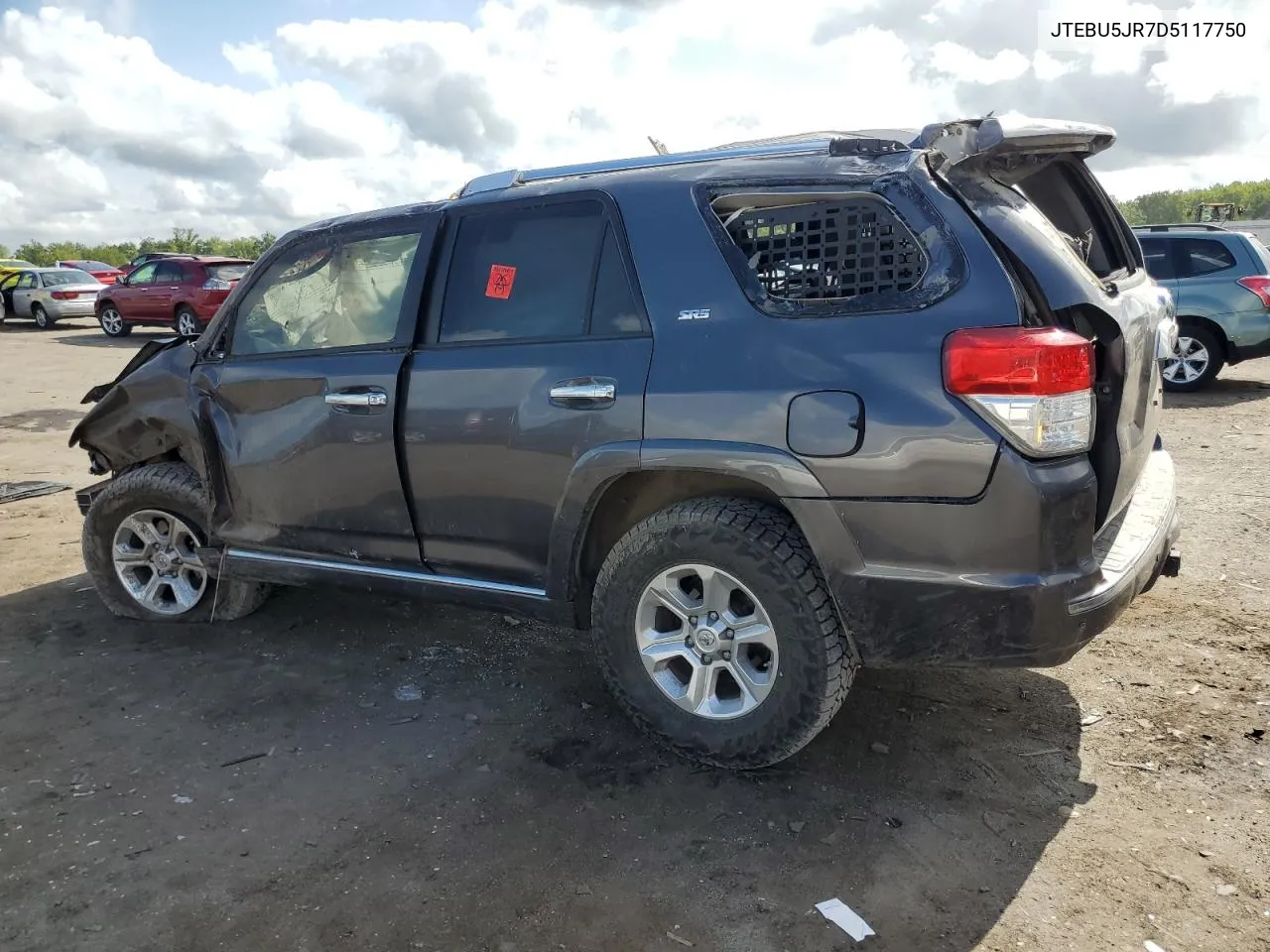 2013 Toyota 4Runner Sr5 VIN: JTEBU5JR7D5117750 Lot: 70282954