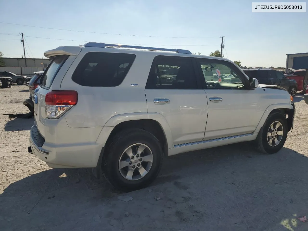 2013 Toyota 4Runner Sr5 VIN: JTEZU5JR8D5058013 Lot: 70875994