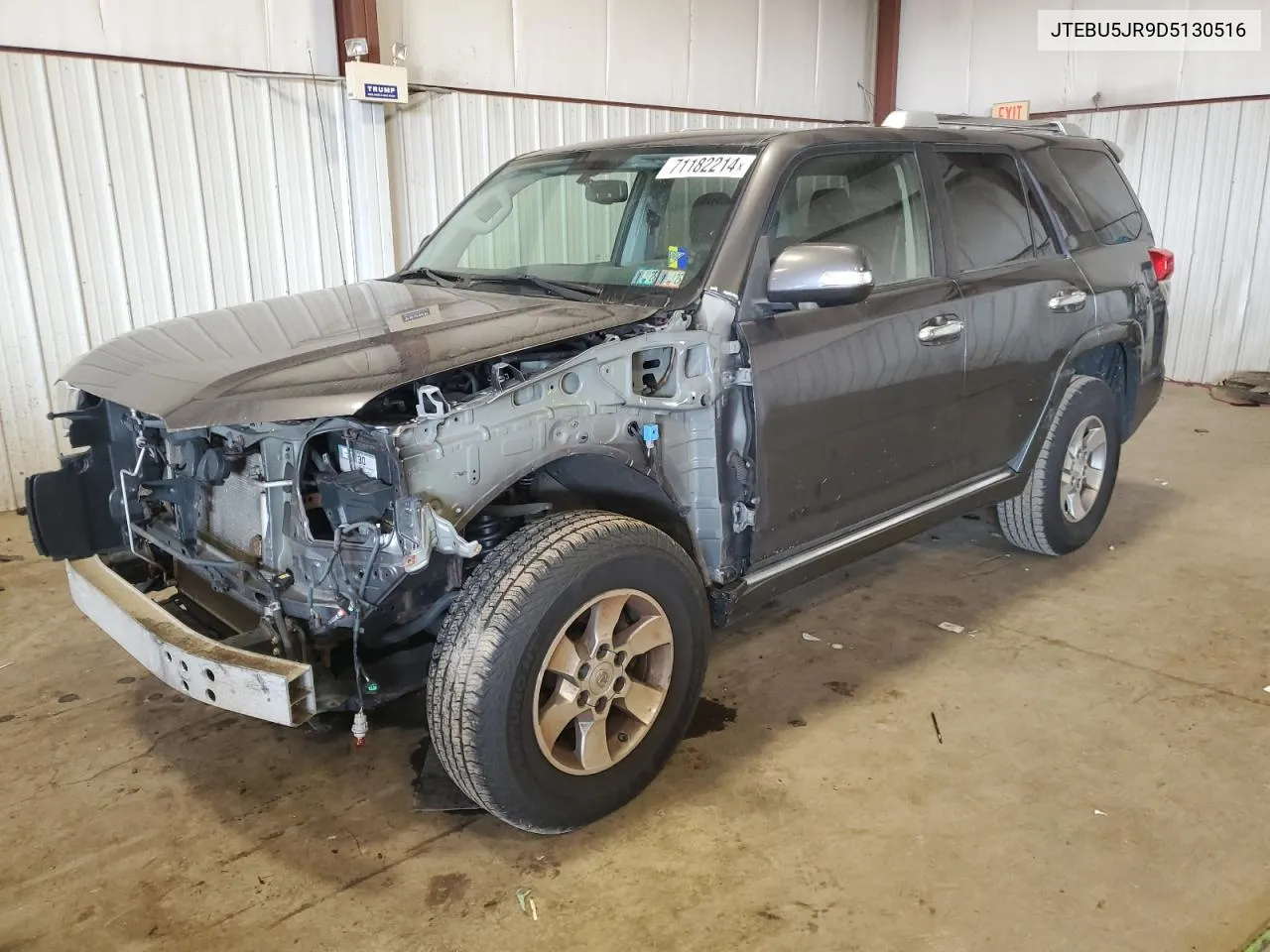 2013 Toyota 4Runner Sr5 VIN: JTEBU5JR9D5130516 Lot: 71182214