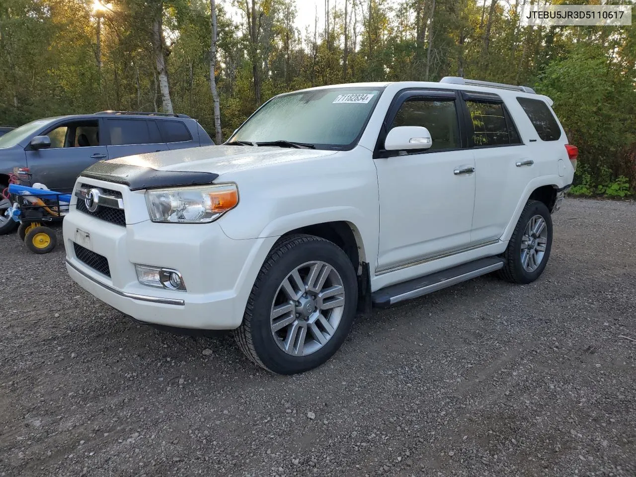 2013 Toyota 4Runner Sr5 VIN: JTEBU5JR3D5110617 Lot: 71182834