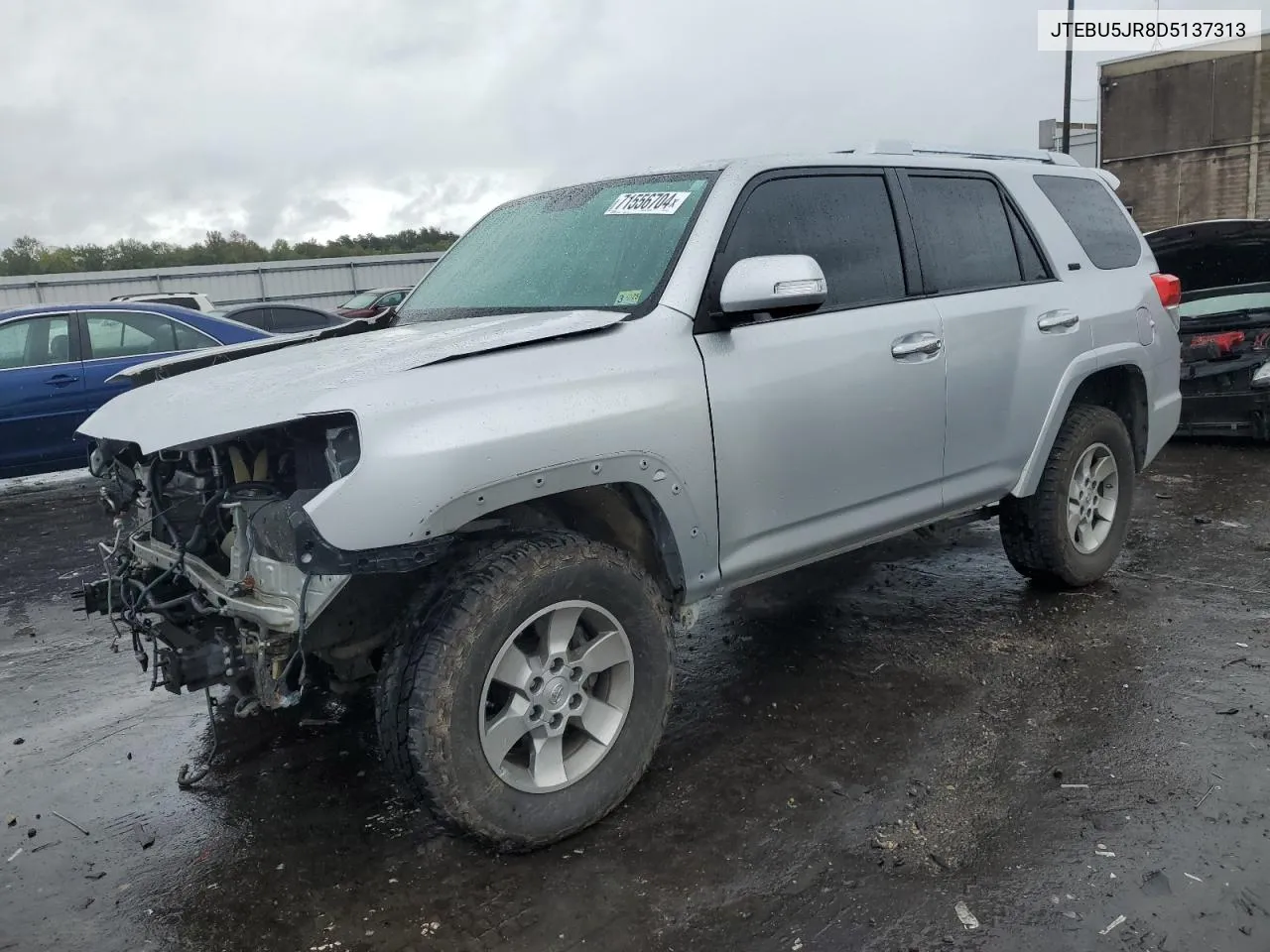 2013 Toyota 4Runner Sr5 VIN: JTEBU5JR8D5137313 Lot: 71556704