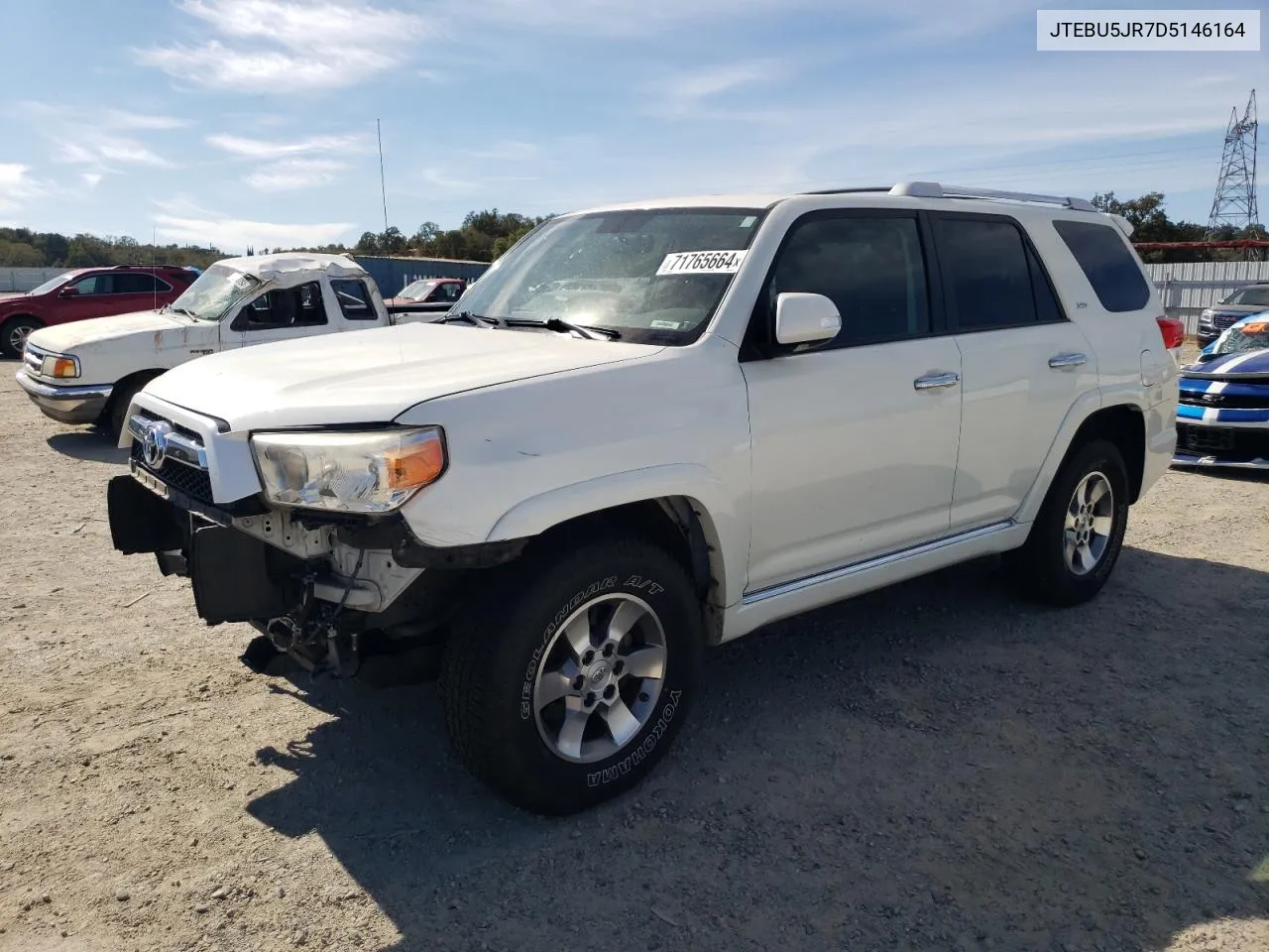 JTEBU5JR7D5146164 2013 Toyota 4Runner Sr5