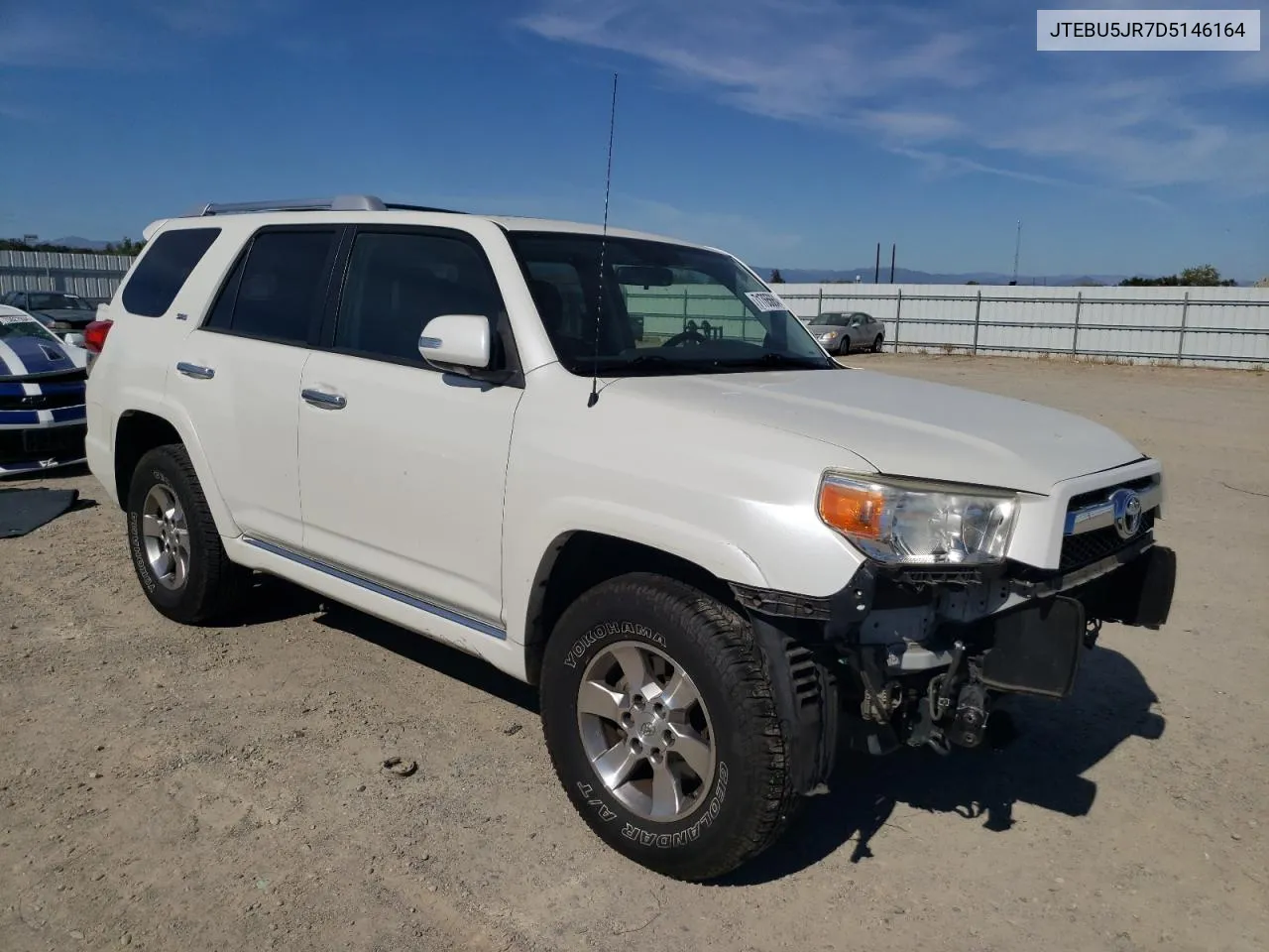 2013 Toyota 4Runner Sr5 VIN: JTEBU5JR7D5146164 Lot: 71765664