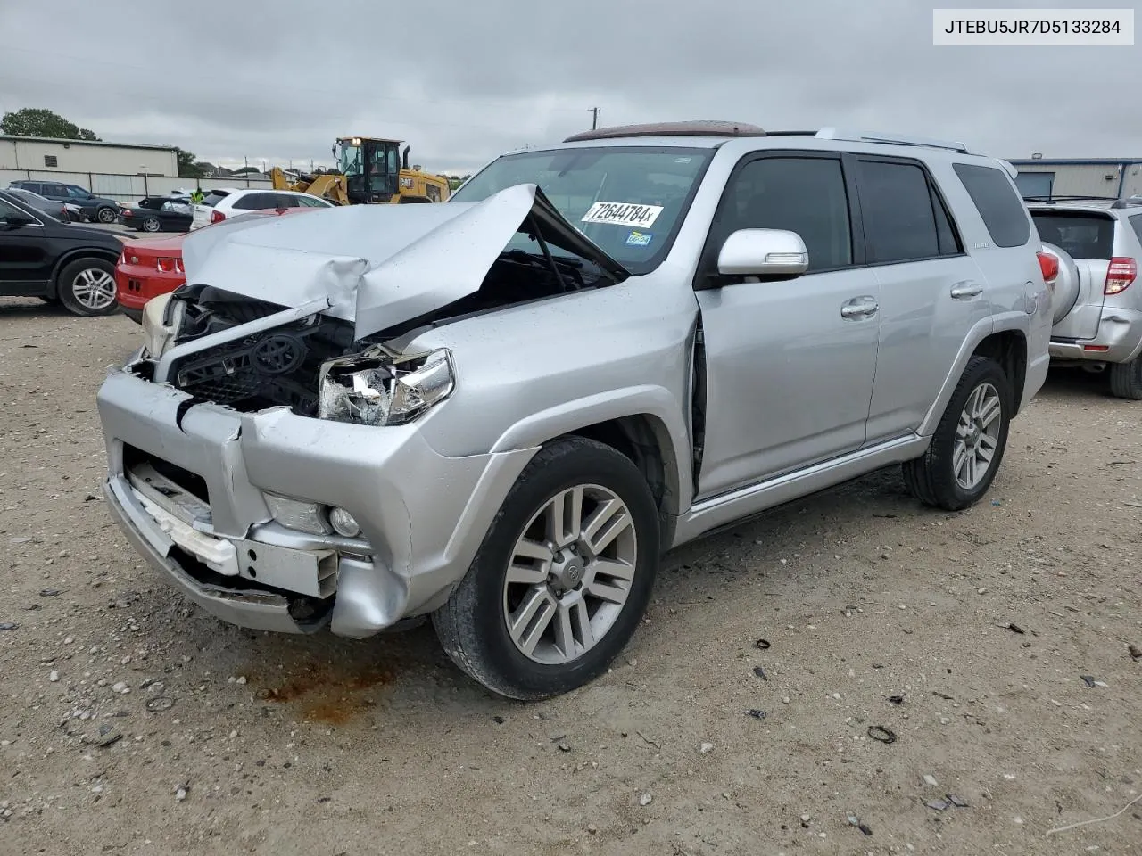 2013 Toyota 4Runner Sr5 VIN: JTEBU5JR7D5133284 Lot: 72644784