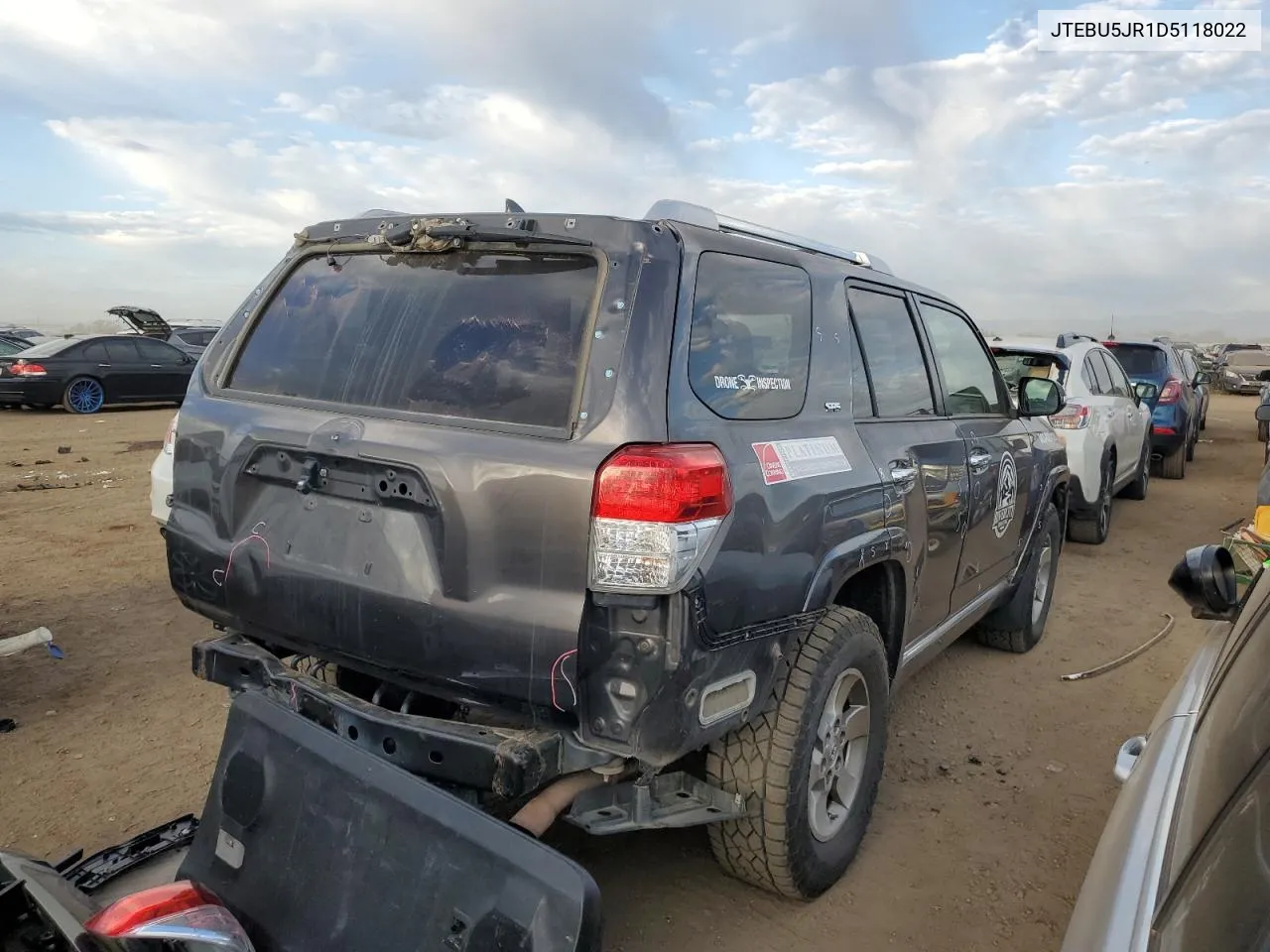 JTEBU5JR1D5118022 2013 Toyota 4Runner Sr5